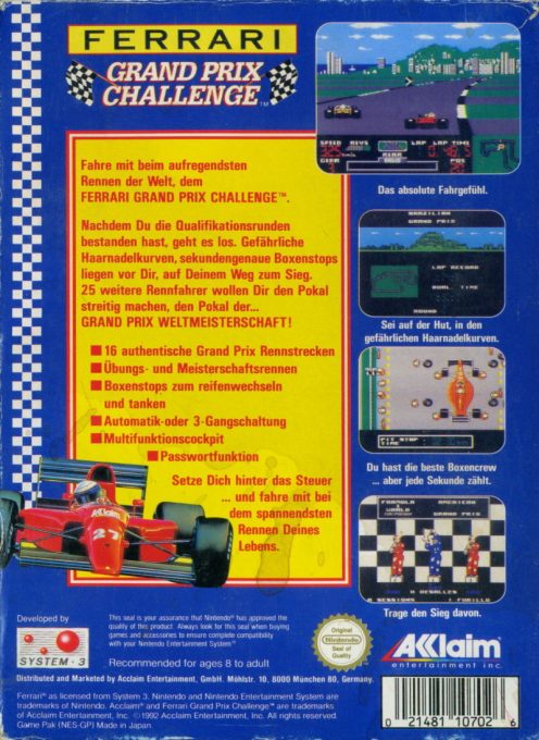 Ferrari Grand Prix Challenge dos