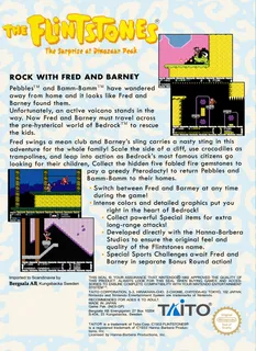 Flintstones, The - The Surprise at Dinosaur Peak! - Dos