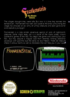 Frankenstein : The Monster Returns - Dos