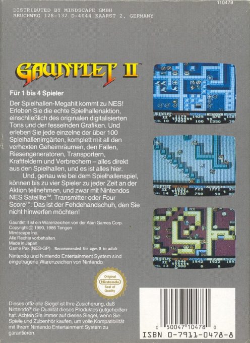Gauntlet II dos