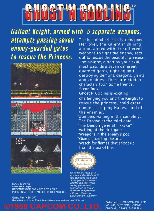 Ghosts 'n Goblins dos