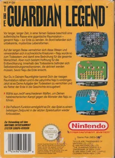 Guardian Legend, The dos