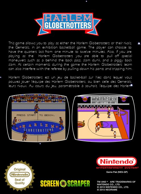 Harlem Globetrotters dos