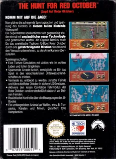 Hunt for Red October, The dos