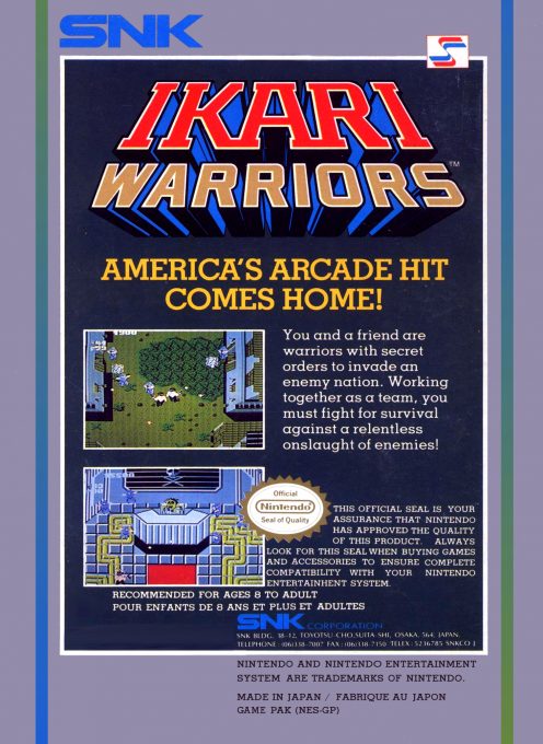 Ikari Warriors dos