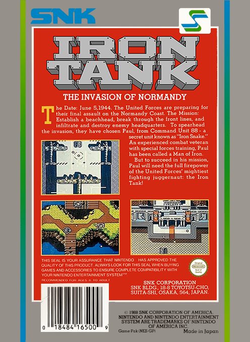 Iron Tank : The Invasion of Normandy dos