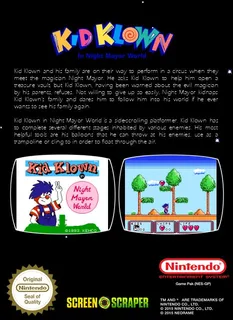 Kid Klown in Night Mayor World - Dos