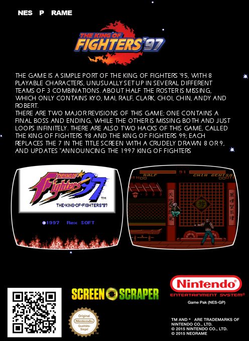 The King Of Fighters 97 dos