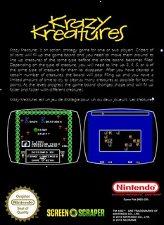 Krazy Kreatures dos