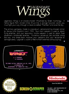 Legendary Wings dos