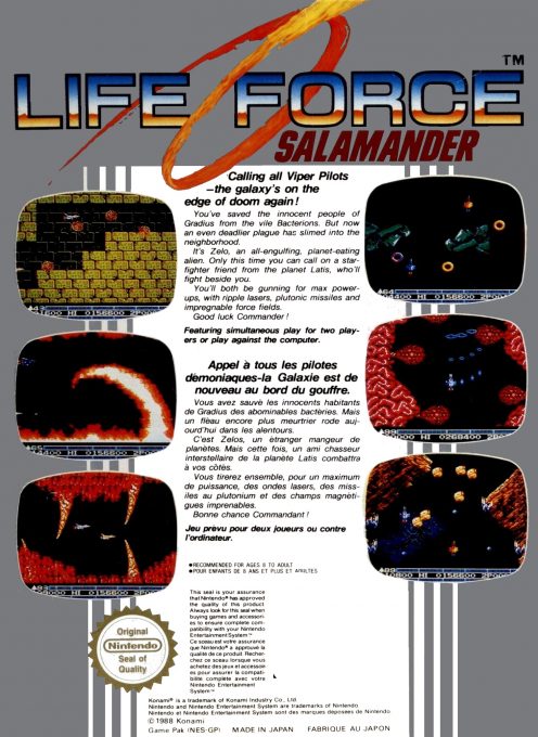Life Force dos
