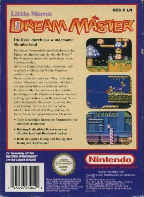 Little Nemo : The Dream Master dos