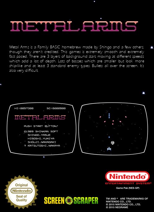 Metal Arms - Dos