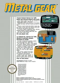 Metal Gear dos