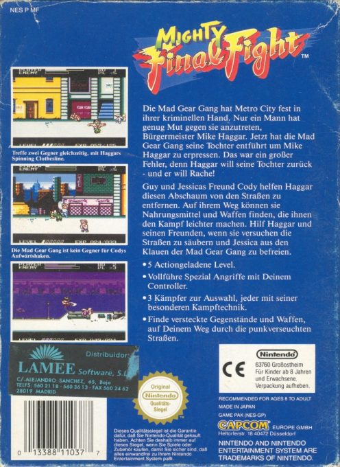 Mighty Final Fight dos