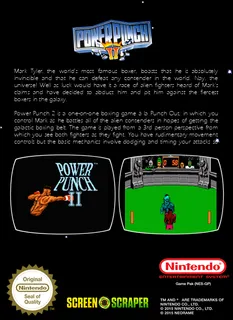 Mike Tyson's Intergalactic Power Punch dos