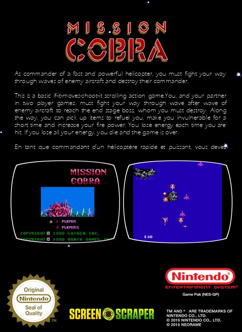 Mission Cobra dos