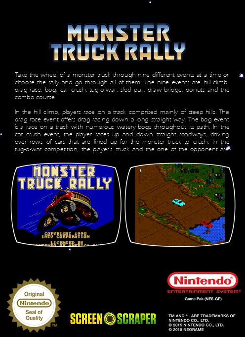 Monster Truck Rally dos