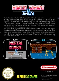 Mortal Kombat V Turbo - 30 People - Dos