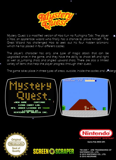 Mystery Quest dos