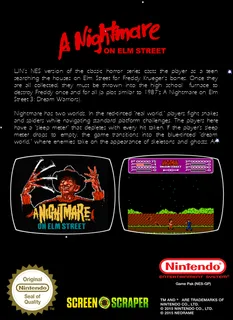 Nightmare on Elm Street, A dos