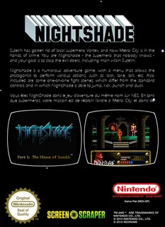 Nightshade - Dos