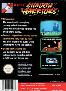 Ninja Gaiden - Dos
