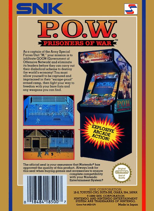 P.O.W. : Prisoners of War dos