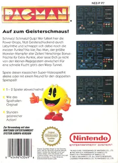 Pac-Man (Namco Museum Archives Vol. 1) dos