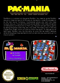 Pac-Mania dos