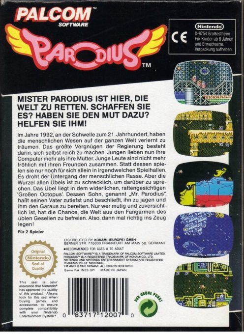 Parodius dos