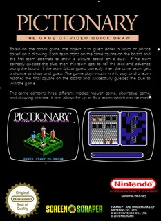 Pictionary : The Game of Video Quick Draw dos