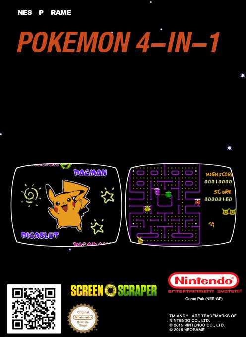 Pokemon 4-in-1 dos