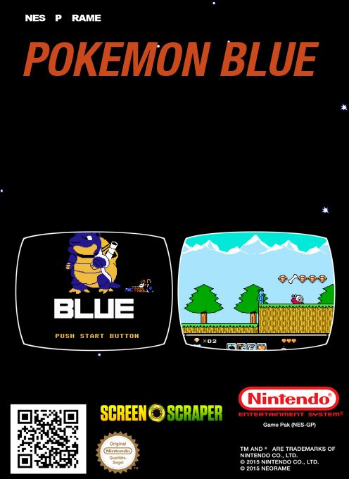 Pokemon Blue dos