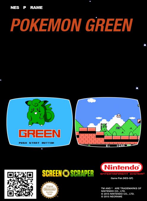 Pokemon Green dos