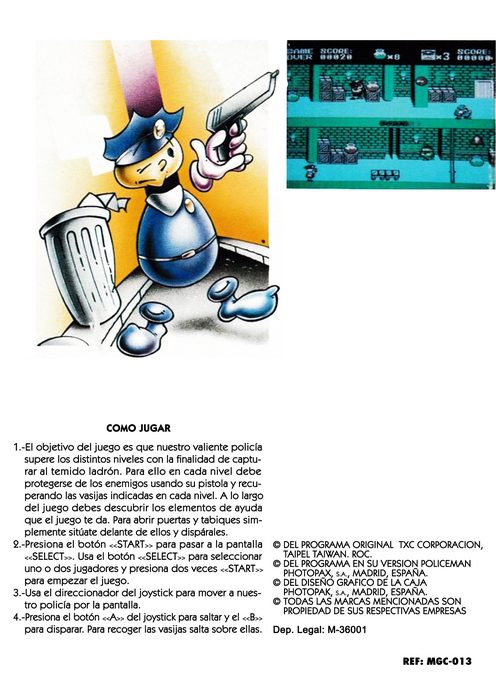 Policeman - Dos