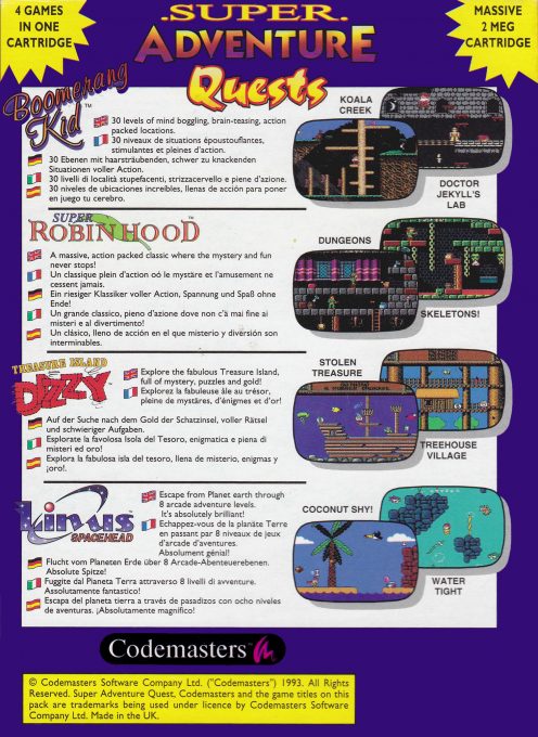 Quattro Adventure dos