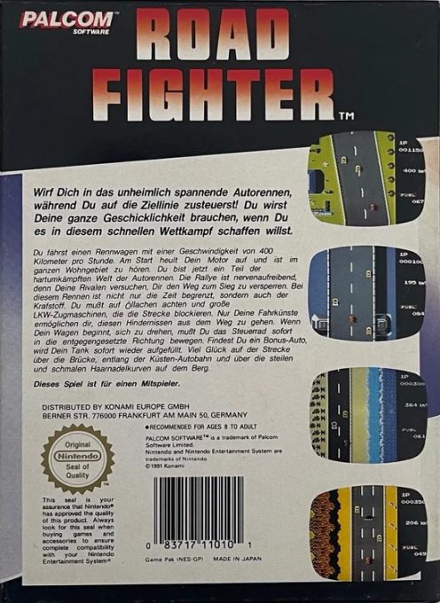 Road Fighter dos