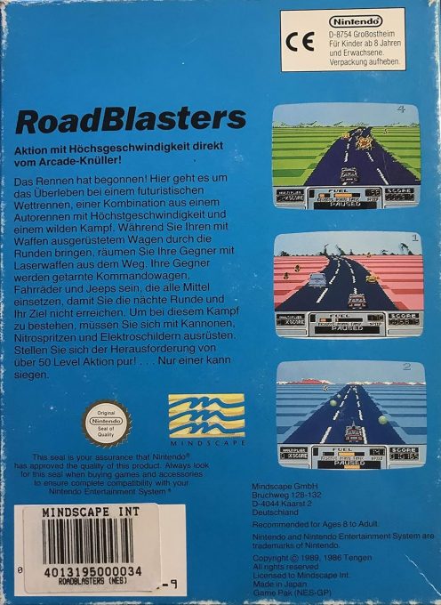 RoadBlasters dos