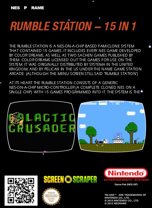 RumbleStation 15 in 1 dos