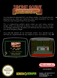 Secret Scout in the Temple of Demise - Dos