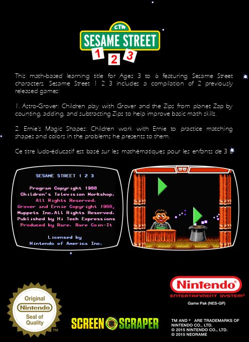 Sesame Street 123 dos