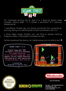 Sesame Street 123 dos