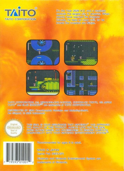 Shadow of the Ninja dos