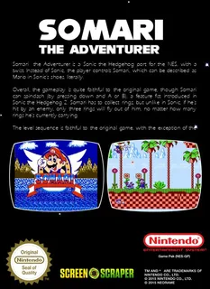 Somari The Adventurer - Dos