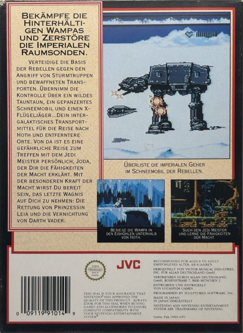 Star Wars : The Empire Strikes Back dos