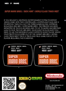 Super Mario Bros. + Duck Hunt + World Class Track Meet dos