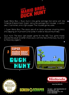 Super Mario Bros. + Duck Hunt dos