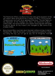 The Adventures of Rocky and Bullwinkle and Friends dos