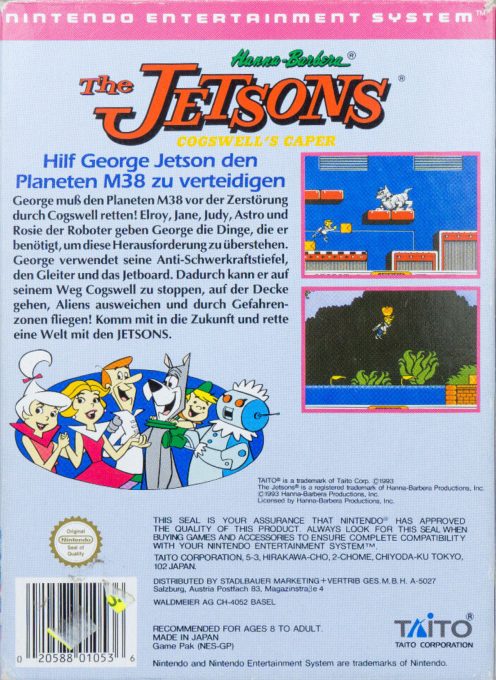 The Jetsons : Cogswell's Caper! dos